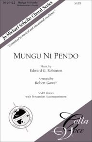 Mungu Ni Pendo SATB choral sheet music cover Thumbnail